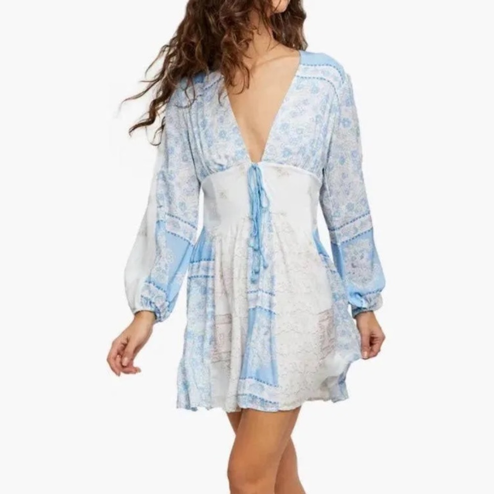 Free people mini dress size Medium